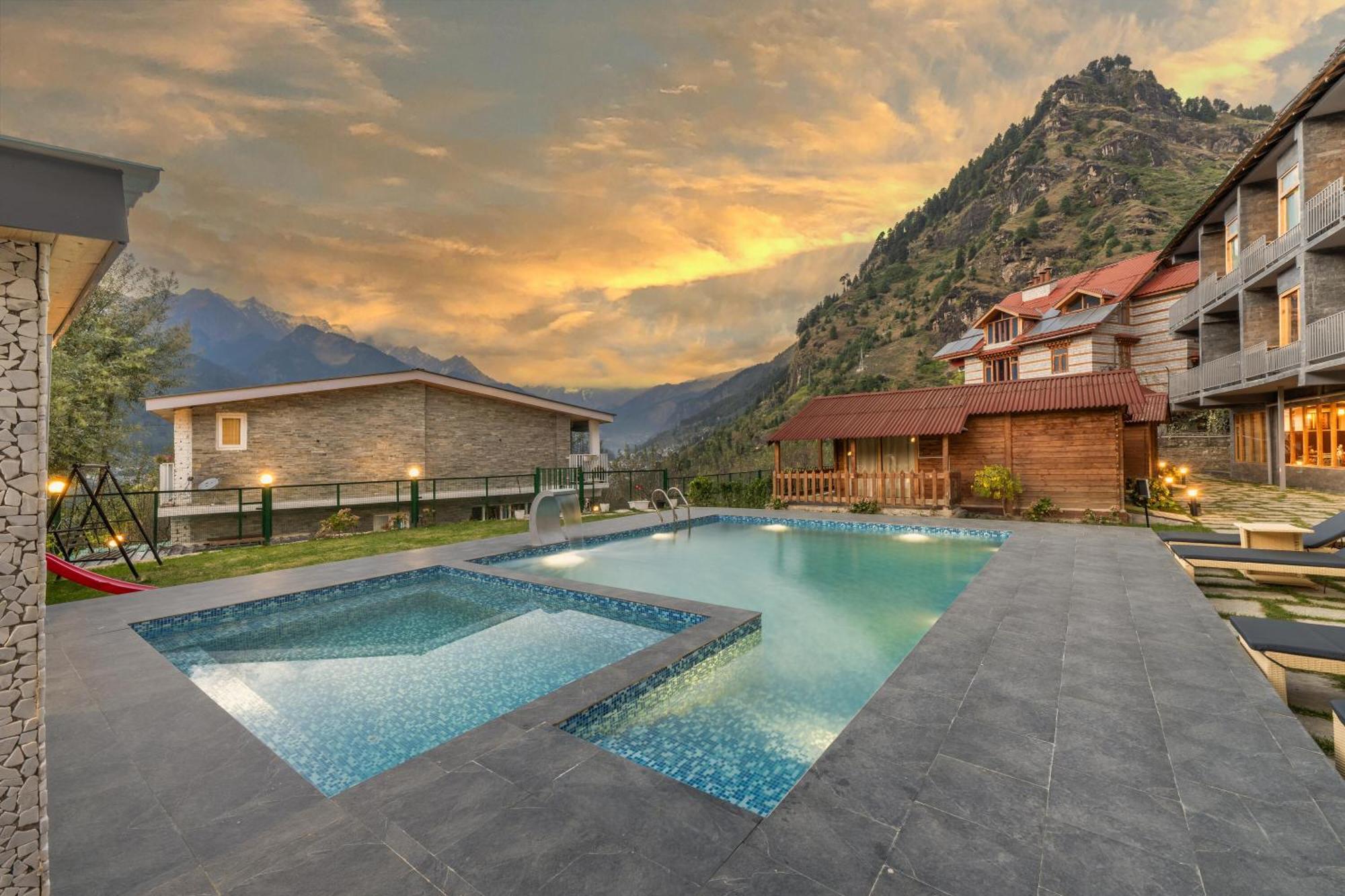 Hotel Echor Himalayan Heights Manali Exterior foto